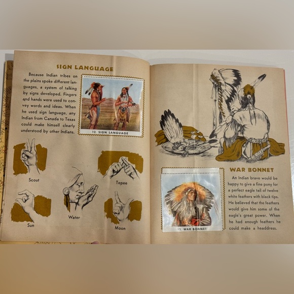 Vintage 1957 Little Golden Book INDIAN STAMPS by Edward Huberman 1st Edition “A” - Picture 11 of 16
